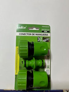CONECTOR MANGUERA 1/2" + 1/2" +1/2" 3 PCS